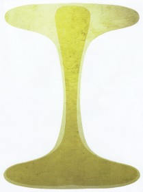 PLASTIC FLORIDA  (-wall object-Lacquered and coloured ‘Japan-paper’ on plexi-glass, 90cm x 65cm x 6cm, Dirk Marwig, Madrid 1998)