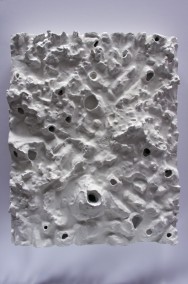 Topographical Model of a Volcanic Landscape covered with Ice (Dirk Marwig 2013)