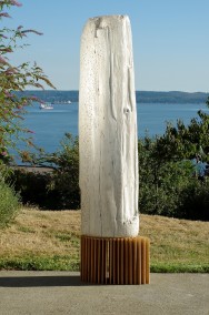 Manolo-Litho  (Cedar and plywood construction with enamel, 164cm x 43cm x 24.5cm, Dirk Marwig 2015)