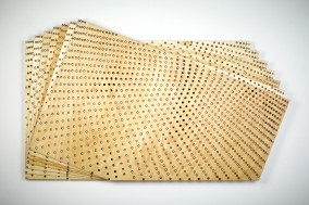Credit (Plywood construction (wall object), 57.8cm x 95cm x 3.5cm, Dirk Marwig 2018)